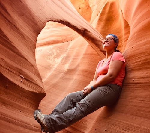 And reveling in the quiet beauty of Antelope Canyon.