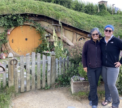 Living out our hobbit dreams together, TWICE.